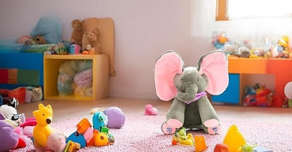 Interactive Musical Baby Peek a Boo Elephant