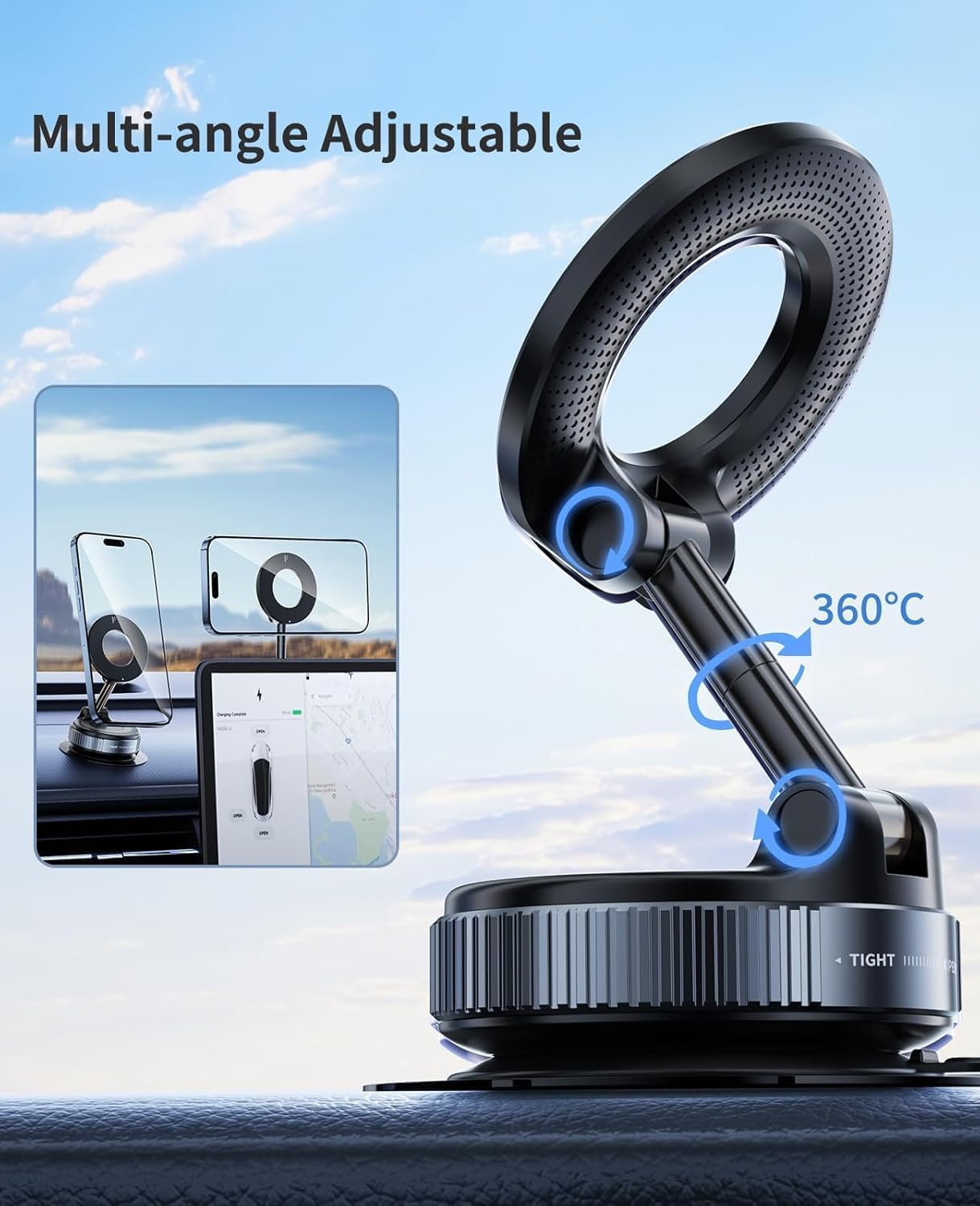 Vacuum Strong Magnetic Phone Holder