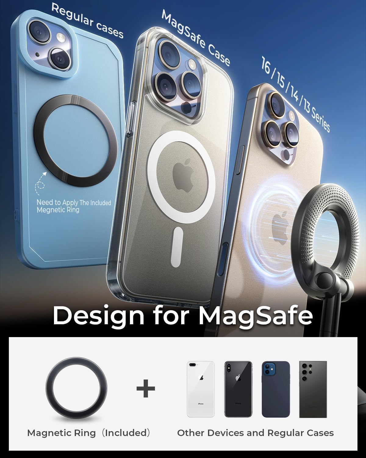 Vacuum Strong Magnetic Phone Holder