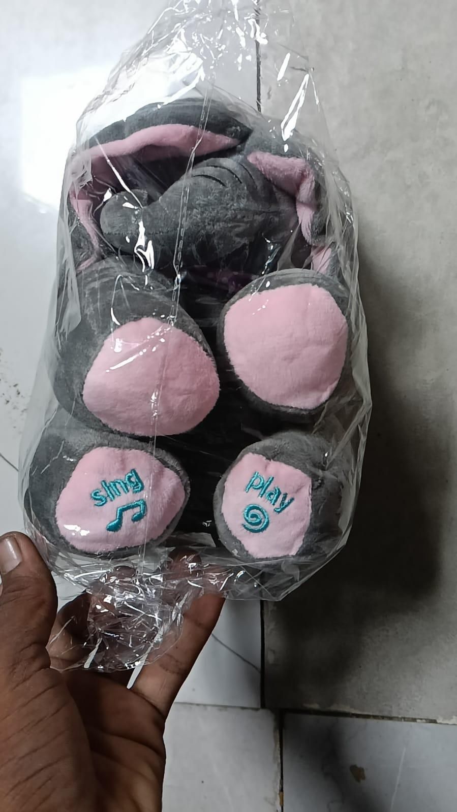 Interactive Musical Baby Peek a Boo Elephant